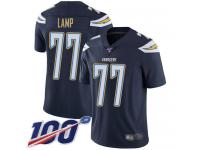 #77 Limited Forrest Lamp Navy Blue Football Home Youth Jersey Los Angeles Chargers Vapor Untouchable 100th Season