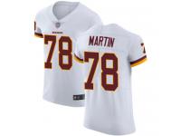 #78 Elite Wes Martin White Football Road Men's Jersey Washington Redskins Vapor Untouchable