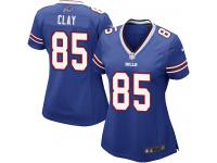 #85 Charles Clay Buffalo Bills Home Jersey _ Nike Women's Royal Blue NFL Game