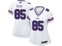 #85 Charles Clay Buffalo Bills Road Jersey _ Nike Women's White NFL Game