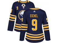 #9 Adidas Premier Jack Eichel Women's Navy Blue NHL Jersey - Home Buffalo Sabres