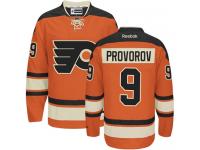 #9 Authentic Ivan Provorov Black Adidas NHL Alternate Youth Jersey Philadelphia Flyers