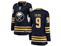 #9 Fanatics Branded Breakaway Jack Eichel Women's Navy Blue NHL Jersey - Home Buffalo Sabres