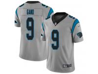 #9 Limited Graham Gano Silver Football Youth Jersey Carolina Panthers Inverted Legend