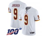 #9 Limited Sonny Jurgensen White Football Road Youth Jersey Washington Redskins Vapor Untouchable 100th Season