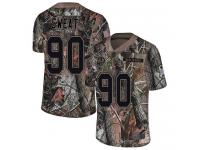 #90 Limited Montez Sweat Camo Football Men's Jersey Washington Redskins Rush Realtree