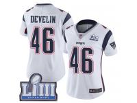 #92 Limited James Harrison Red Football Women's Jersey New England Patriots Inverted Legend 100th Season