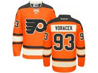 #93 Authentic Jakub Voracek Black Adidas NHL Alternate Youth Jersey Philadelphia Flyers