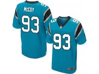 #93 Elite Gerald McCoy Blue Football Alternate Men's Jersey Carolina Panthers