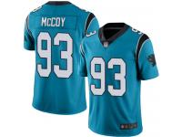 #93 Limited Gerald McCoy Blue Football Men's Jersey Carolina Panthers Rush Vapor Untouchable