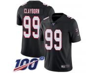 #99 Limited Adrian Clayborn Black Football Alternate Men's Jersey Atlanta Falcons Vapor Untouchable 100th Season