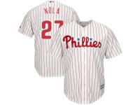Aaron Nola Philadelphia Phillies Majestic Youth Official Cool Base Player Jersey - White