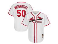 Adam Wainwright St. Louis Cardinals Majestic Cooperstown Collection Cool Base Player Jersey - White