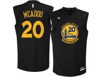 adidas James Michael McAdoo Golden State Warriors Fashion Replica Jersey - Black