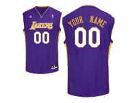 adidas Los Angeles Lakers Youth Custom Replica Road Jersey