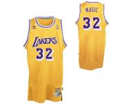 adidas Magic Johnson Los Angeles Lakers Magic Soul Swingman Nickname Jersey - Gold