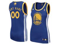 adidas NBA Golden State Warriors Women's Custom Replica Basketball Jersey - Royal Blue