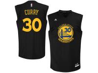 adidas Stephen Curry Golden State Warriors Fashion Replica Jersey - Black