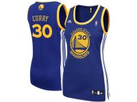 adidas Stephen Curry Golden State Warriors Women's Replica Jersey - Royal Blue