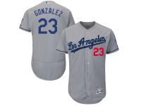 Adrian Gonzalez L.A. Dodgers Majestic Flexbase Authentic Collection Player Jersey - Gray