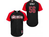 American League Authentic Baltimore Orioles #56 Darren O'day 2015 All-Star Stitched Jersey