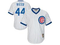 Anthony Rizzo Chicago Cubs Majestic Cooperstown Collection Cool Base Player Jersey - White Royal
