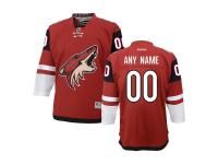 Arizona Coyotes Reebok Youth Home Premier Custom Jersey - Maroon