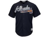 Atlanta Braves Majestic Official Cool Base Jersey - Navy