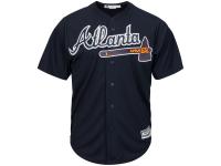 Atlanta Braves Majestic Youth Official 2015 Cool Base Jersey - Navy Blue