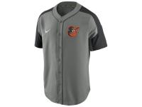 Baltimore Orioles Nike Dri-FIT Woven Jersey - Gray