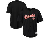 Baltimore Orioles Stitches Polyester Button-Up Jersey - Black