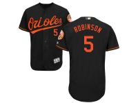 Black Brooks Robinson Men #5 Majestic MLB Baltimore Orioles Flexbase Collection Jersey