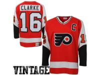Bobby Clarke Philadelphia Flyers Mitchell & Ness Throwback Authentic Vintage Jersey - Orange