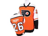 Brian Propp Philadelphia Flyers Mitchell & Ness Throwback Authentic Vintage Jersey - Burnt Orange