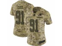 Bryan Cox Jr. Women's Carolina Panthers Nike 2018 Salute to Service Jersey - Limited Camo