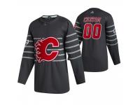 Calgary Flames #00 Custom 2020 NHL All-Star Game Gray Jersey Men's
