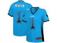 Carolina Panthers Cam Newton Women's Jersey - Blue Drift Fashion Nike NFL #1 Game