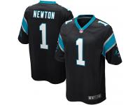 Carolina Panthers Cam Newton Youth Home Jersey - Black Nike NFL #1 Game