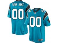 Carolina Panthers Customized Men's Alternate Jersey - Blue Nike NFL Limited