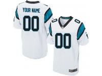 Carolina Panthers Customized Men's Road Jersey - White Nike NFL Elite