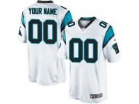 Carolina Panthers Customized Men's Road Jersey - White Nike NFL Limited