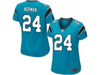 Carolina Panthers Josh Norman Women's Alternate Jersey - Blue Nike NFL #24 Game