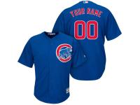 Chicago Cubs Majestic Cool Base Custom Jersey - Royal