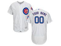 Chicago Cubs Majestic Flexbase Authentic Collection Custom Jersey - White Royal