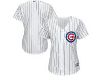 Chicago Cubs Majestic Women's Plus Size Cool Base Team Jersey - White Royal