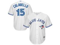 Chris Colabello Toronto Blue Jays Majestic Official Cool Base Player Jersey - White