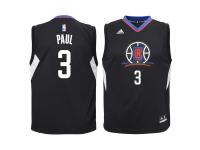 Chris Paul Los Angeles Clippers adidas Youth Replica Jersey - Black