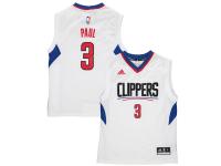 Chris Paul Los Angeles Clippers adidas Youth Replica Jersey - White