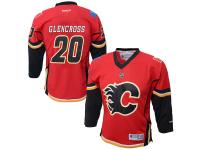 Curtis Glencross Calgary Flames Reebok Youth Replica Player Hockey Jersey C Red