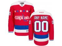 Customized Women's Adidas Washington Capitals Red Alternate Authentic NHL Jersey